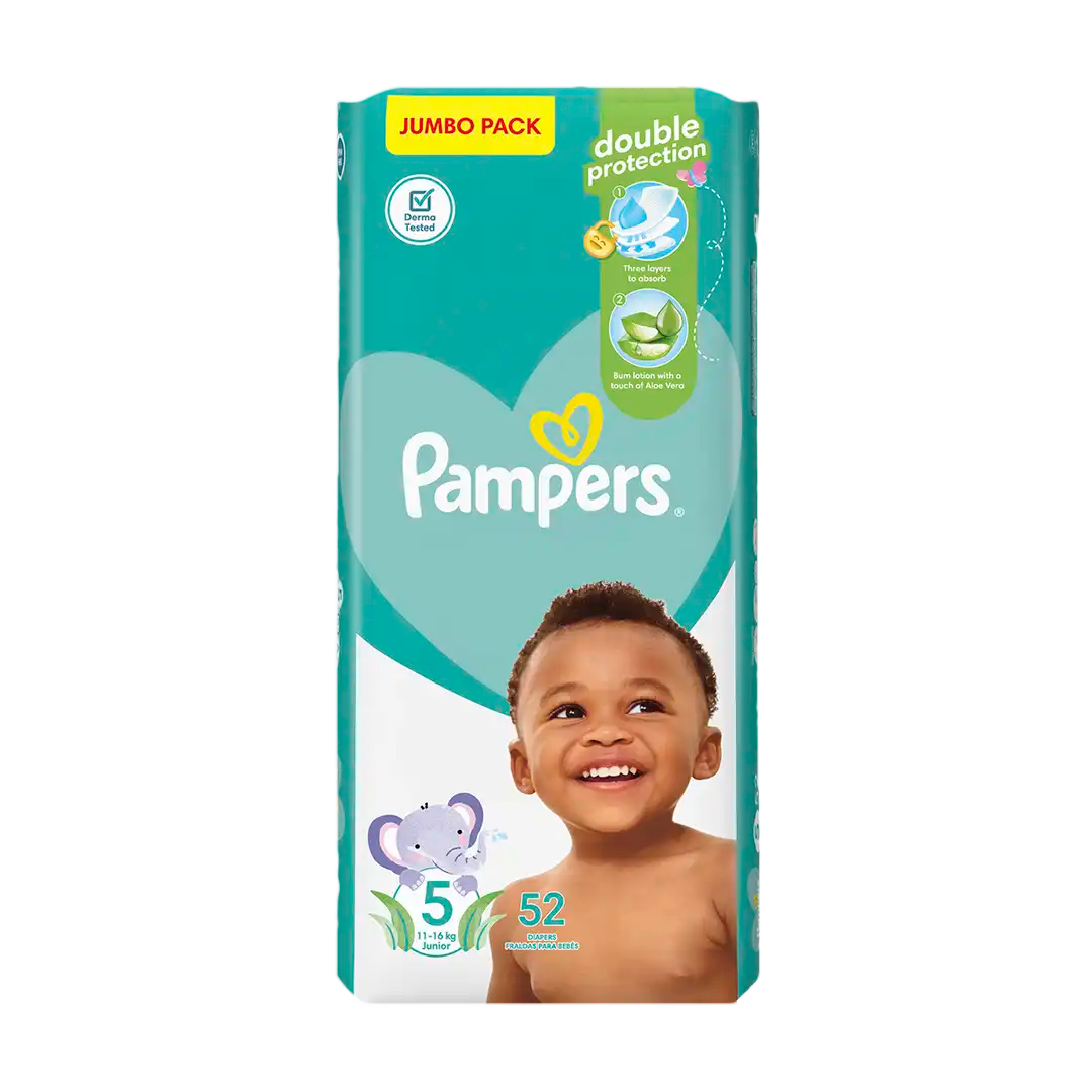 pampers pomarańczowe 4