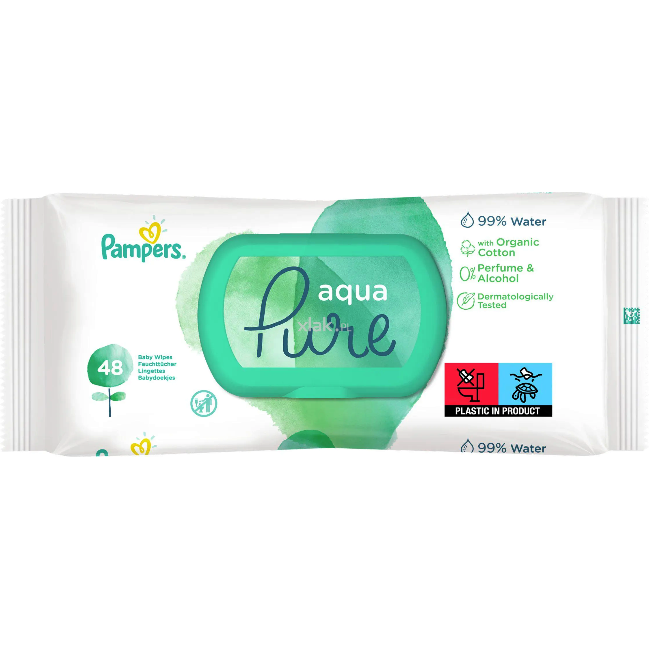 pampers baby fresh chusteczki nawilżane soft strong 4x64 sztuki