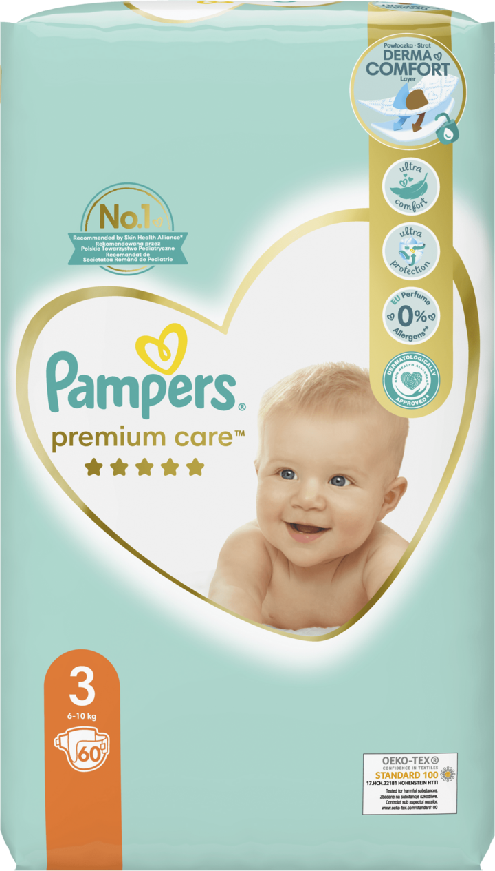 pieluchy pampers premium care 1 new born