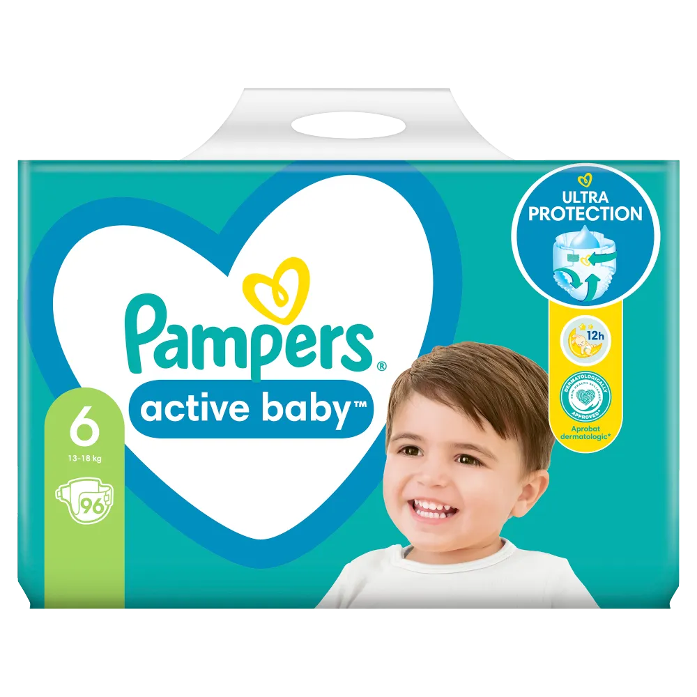 pieluchy pampers active baby economy pack 4