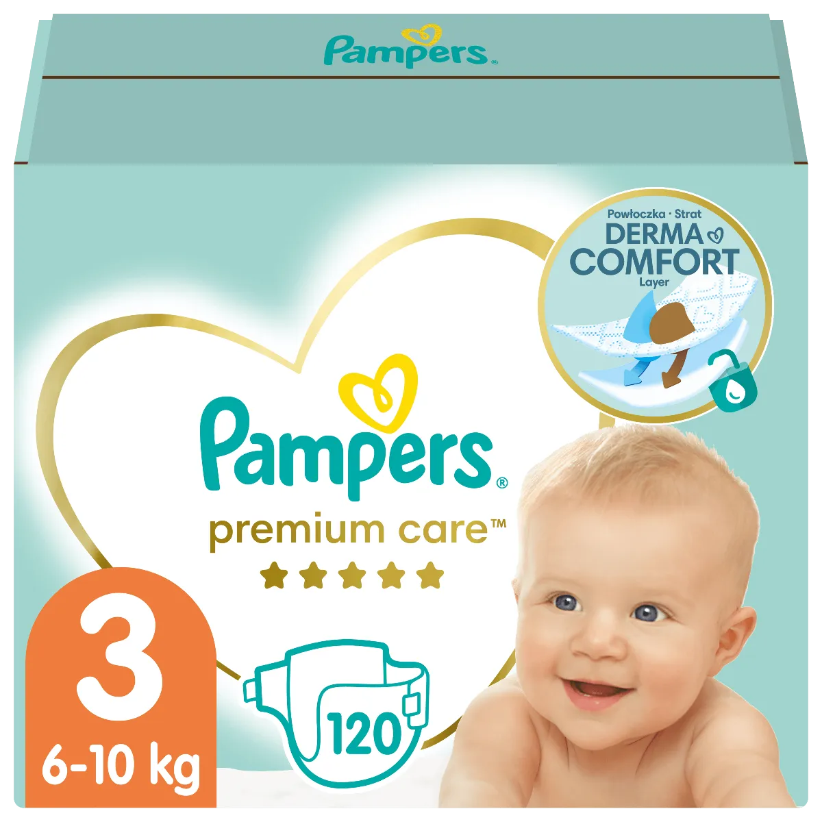 pampers premium care pieluchy jednorazowe rozmiar 1 newborn 22 szt