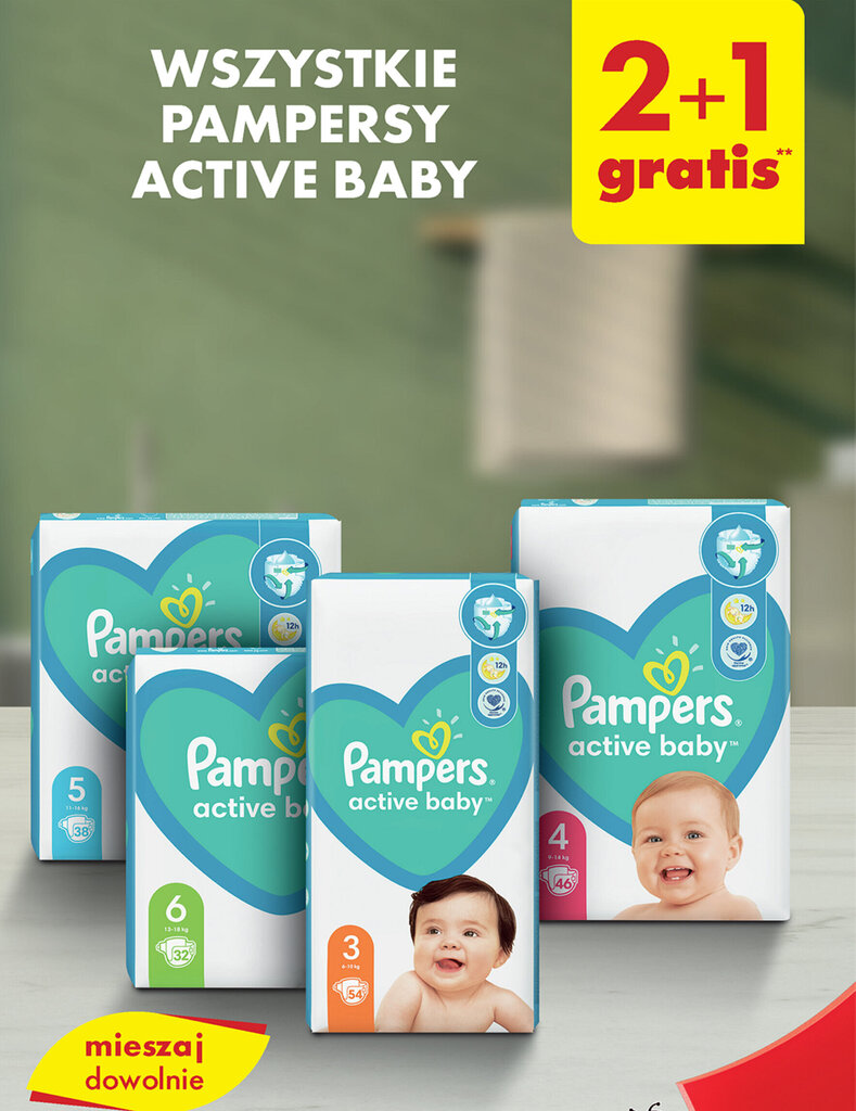 pieluchy pampers cena za sztukę