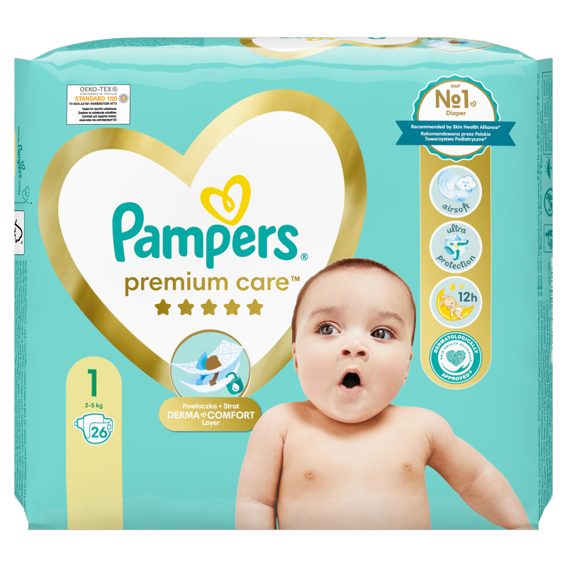 pampers premium care 1 wapteka