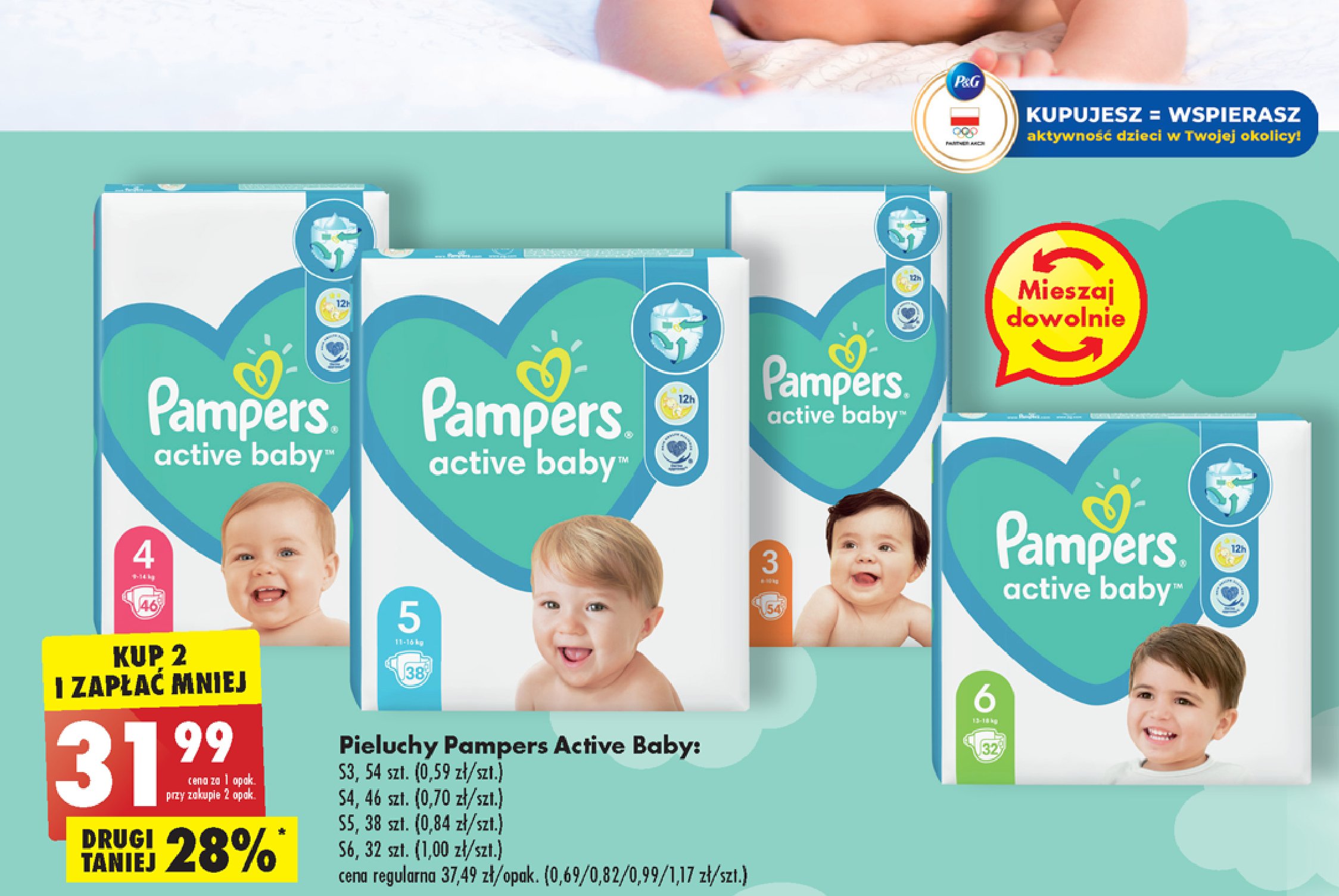 pampers 1 newborn poznań