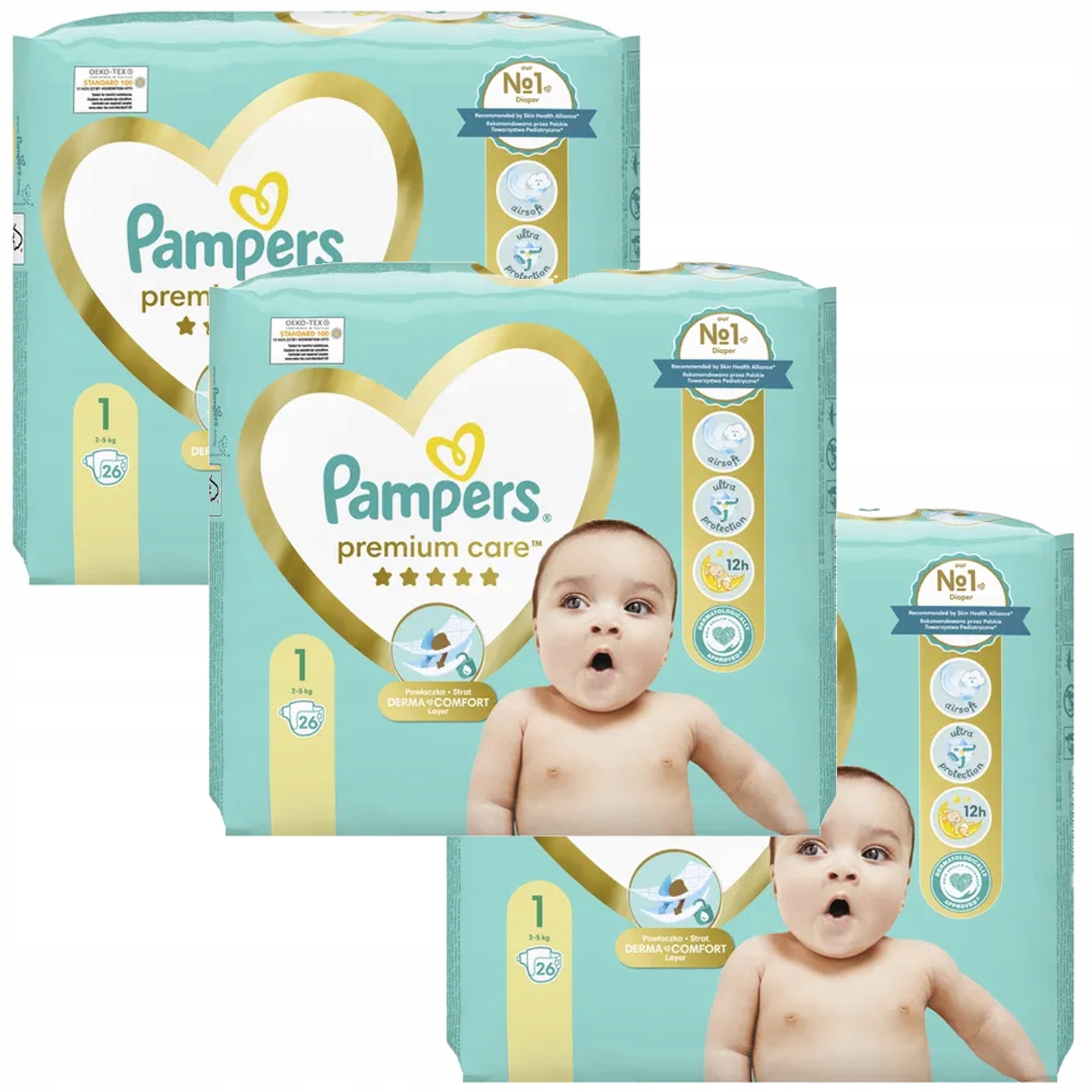 pampers 3 108szt