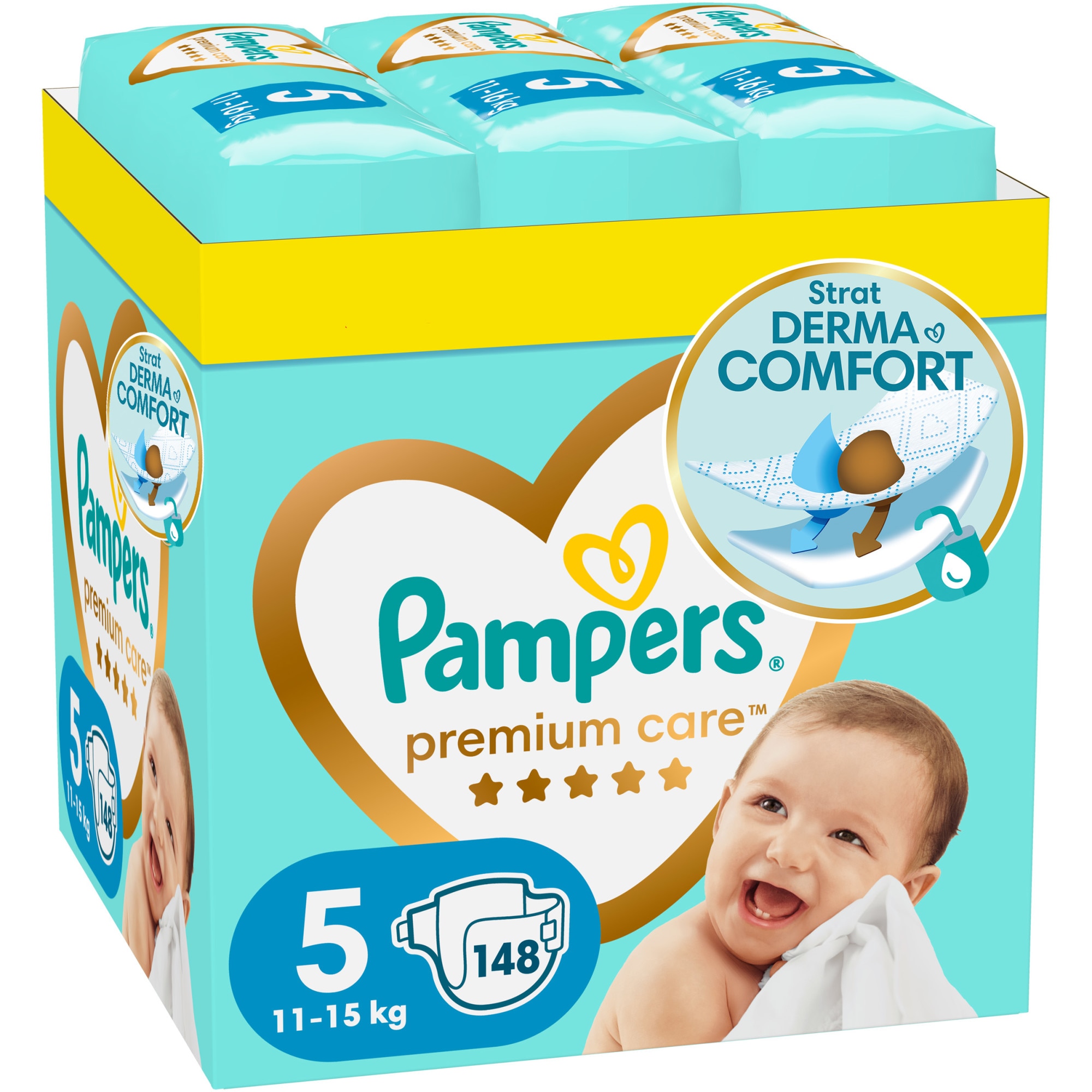 pieluszki pampers premium care new born