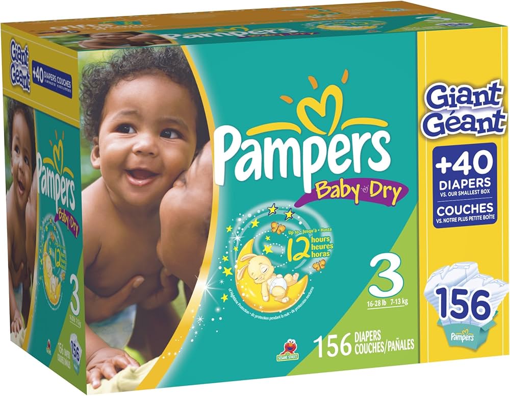 pampers 174 sztuki