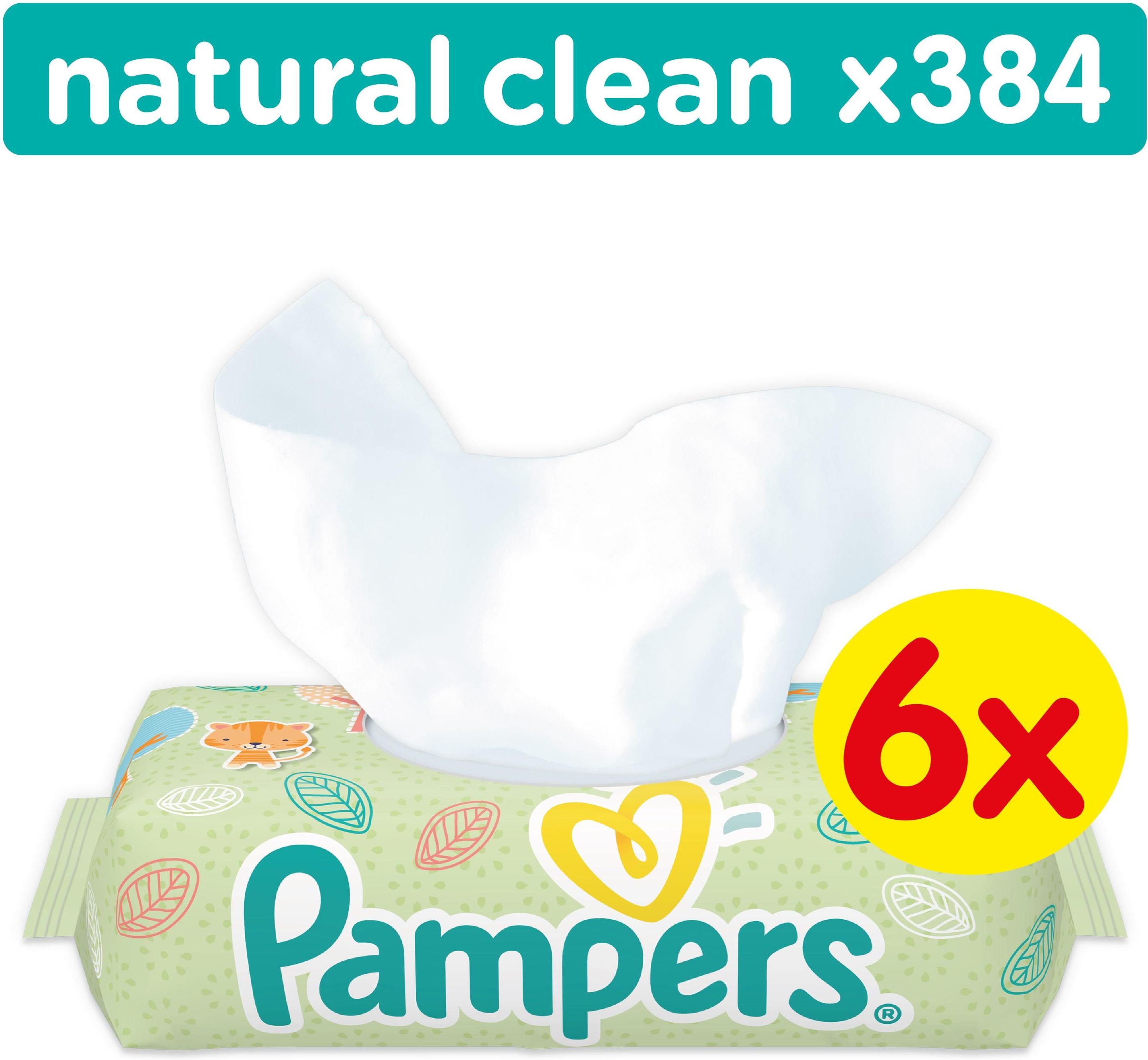 pampers chusteczki w kartonie