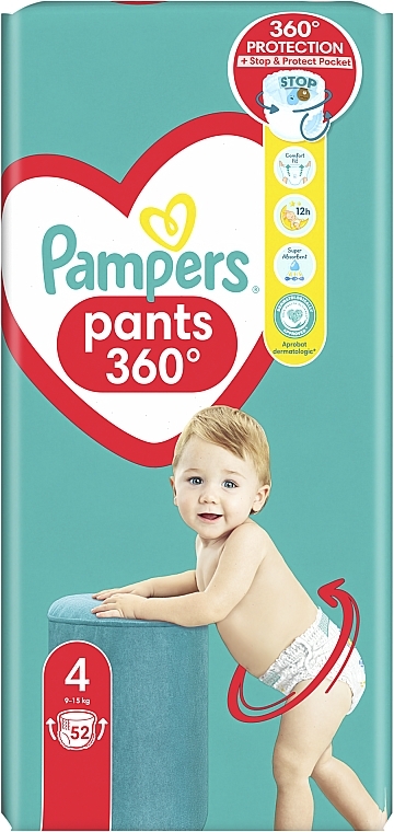 pampers chusteczki 4x64