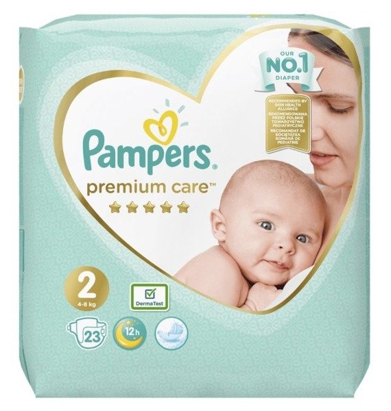 pieluchy pampers premium care 1 mall