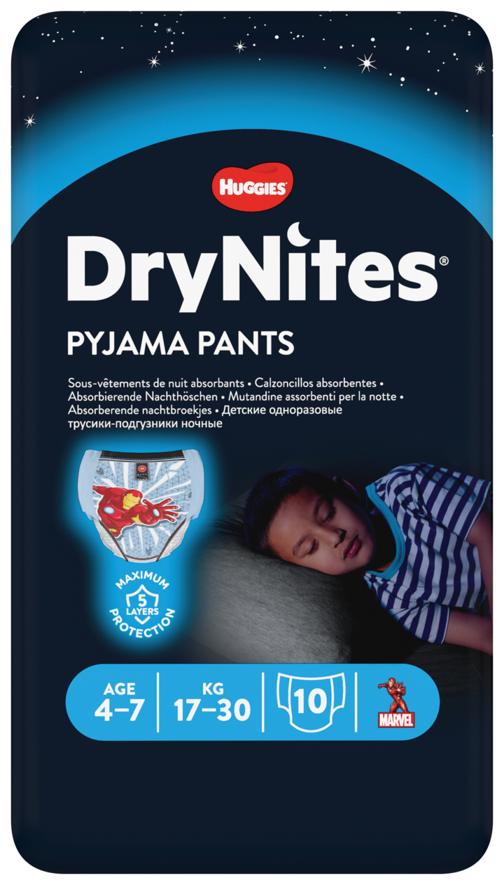 pampers z czaszkami