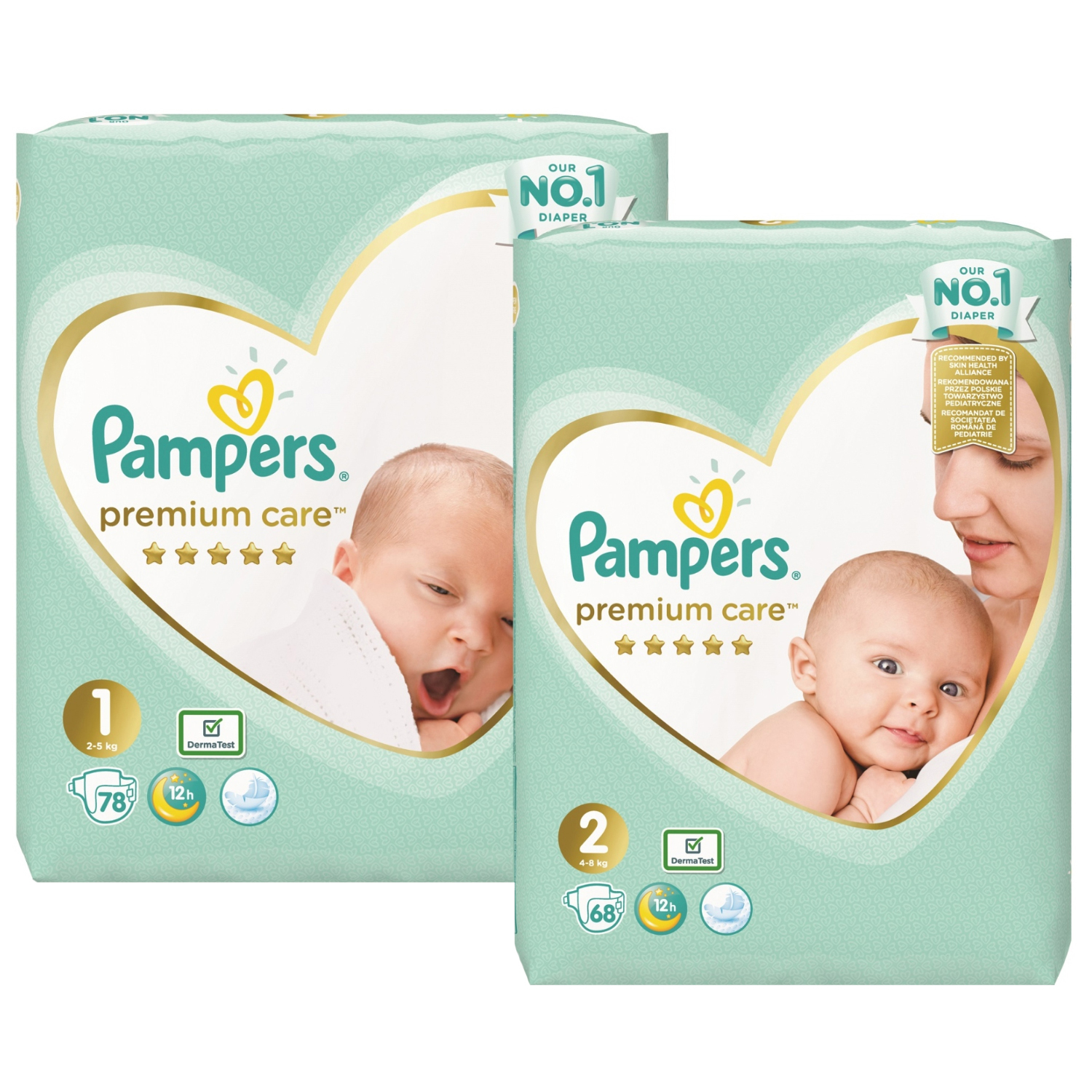 pieluchy ceny pampers premium care 1