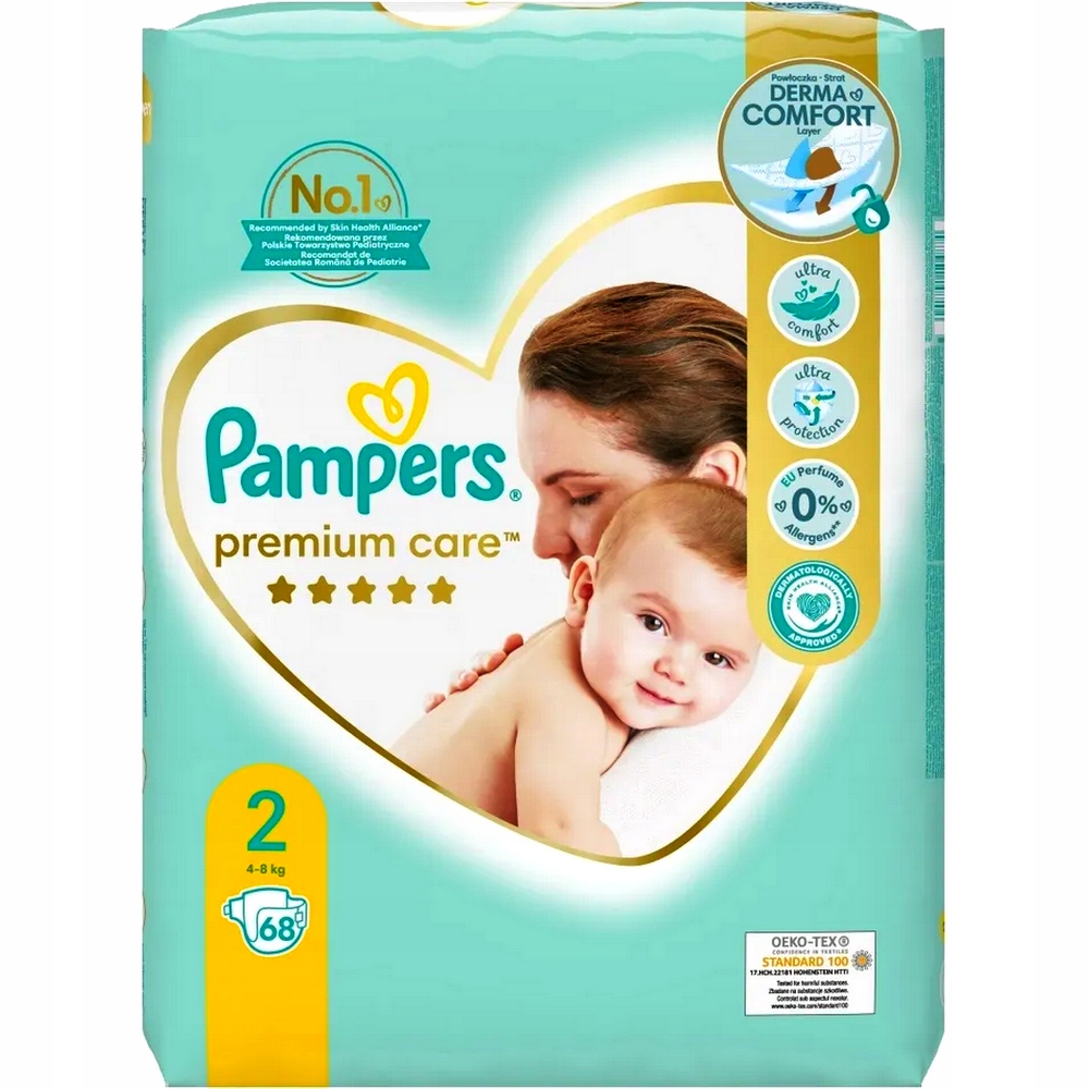 pampers opakowania