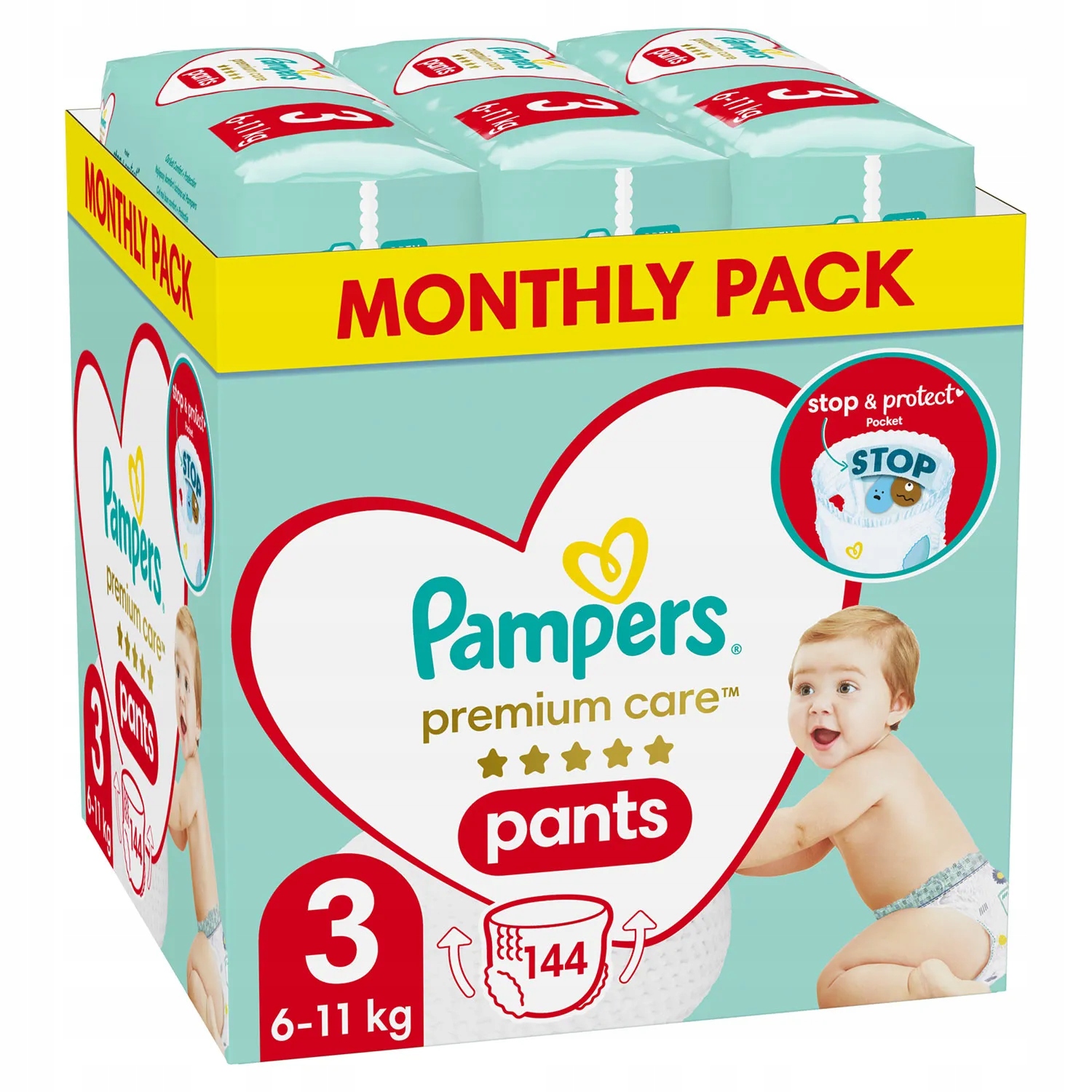 pieluszzki pampers