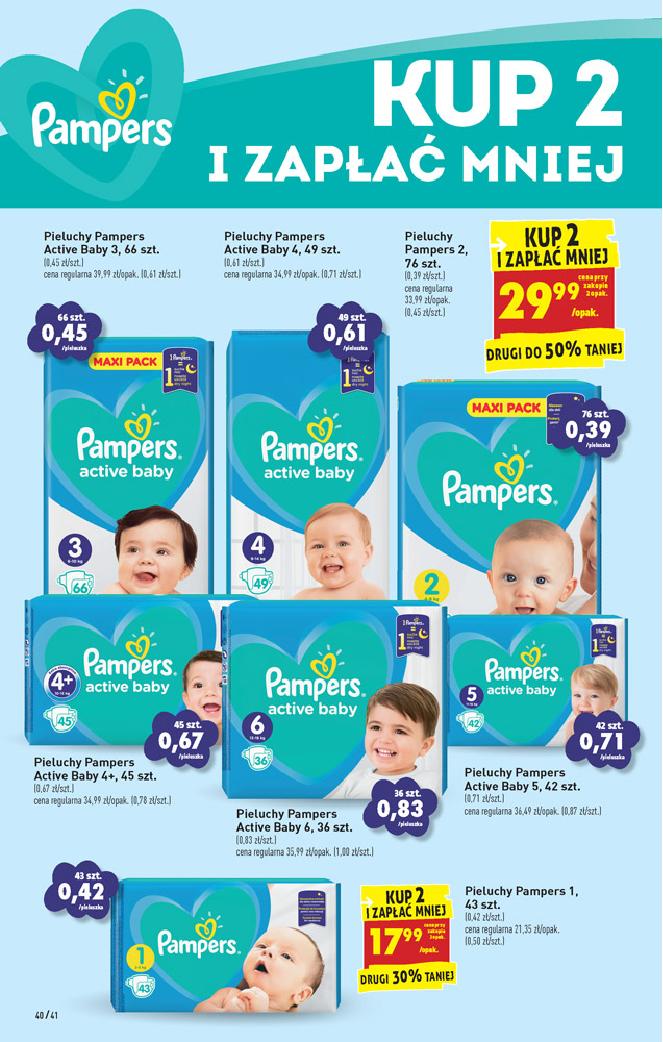 pampers newborn 2-5 78 allegro