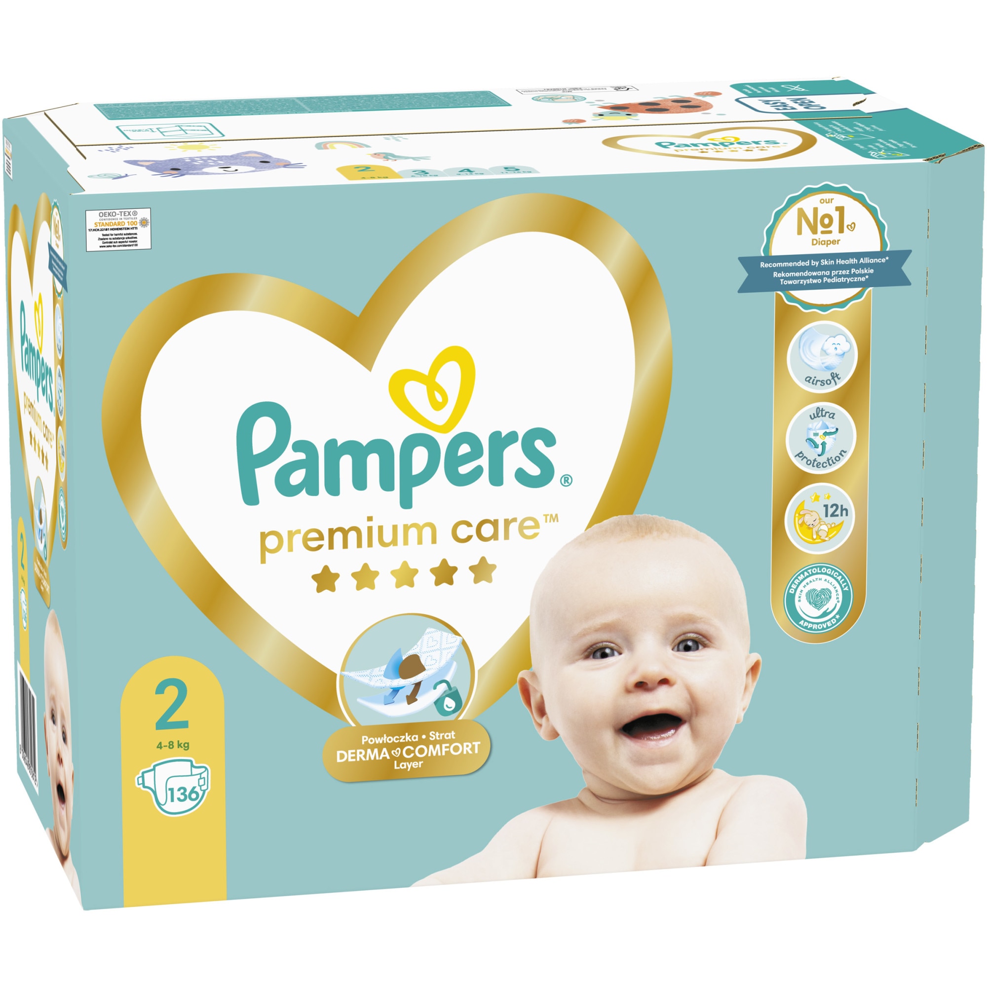 pampers premium care pieluchy jednorazowe rozmiar 3