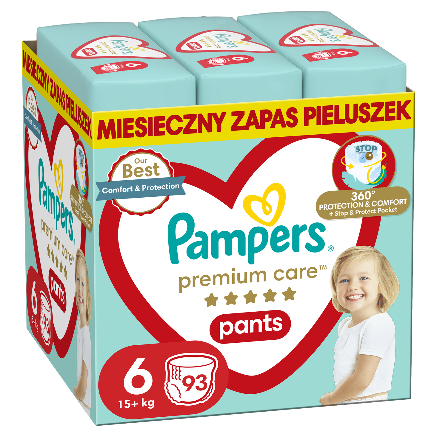 najtańsze pampers care 4