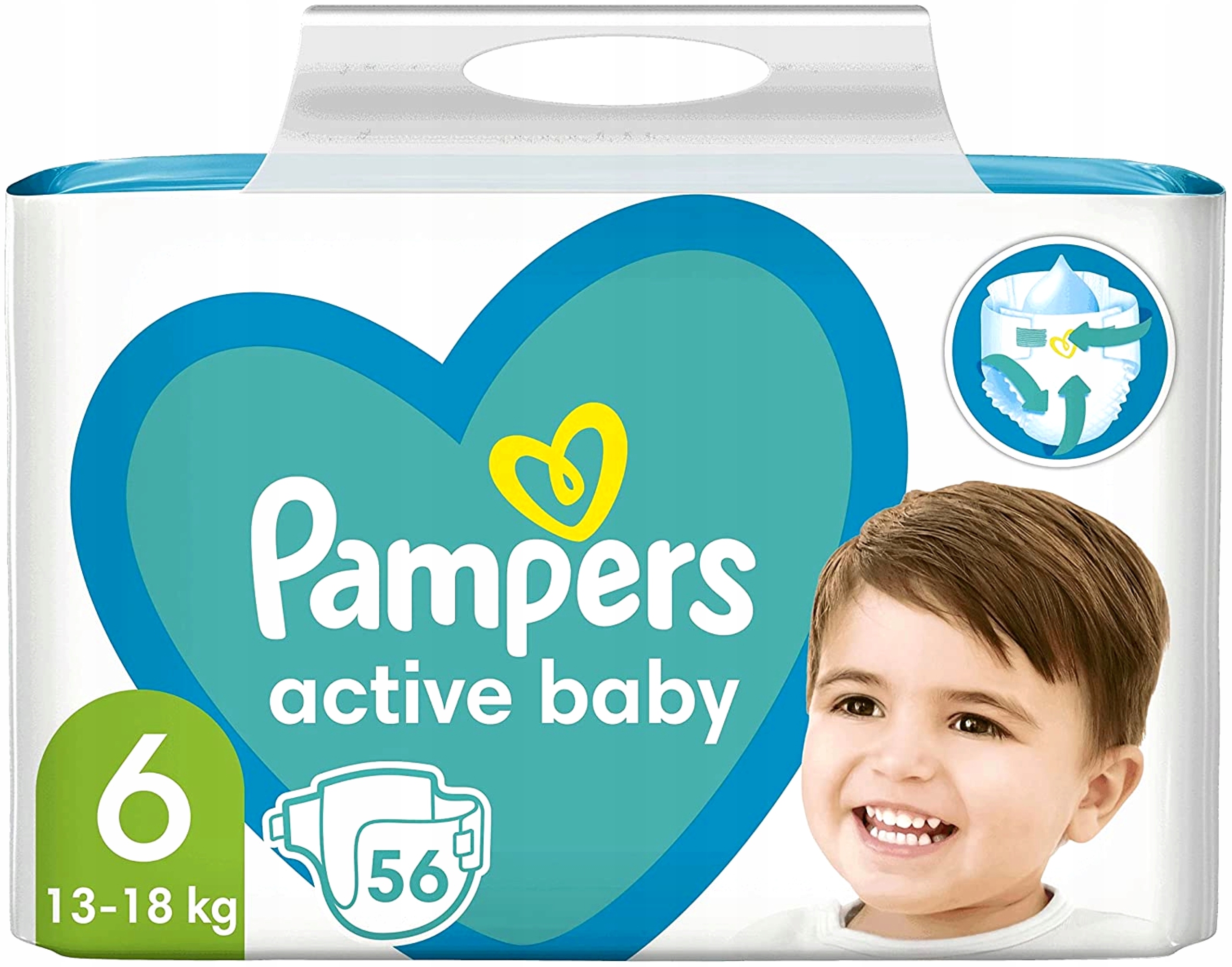 pieluchomajtki pampers 4 maxi 100 sztuk