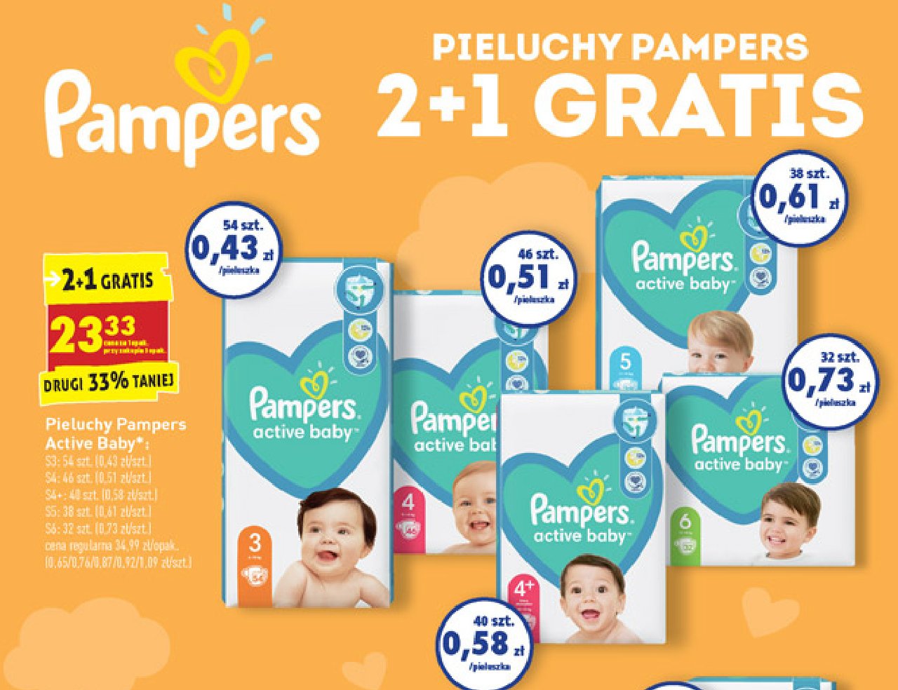 pampersy 3 pampers