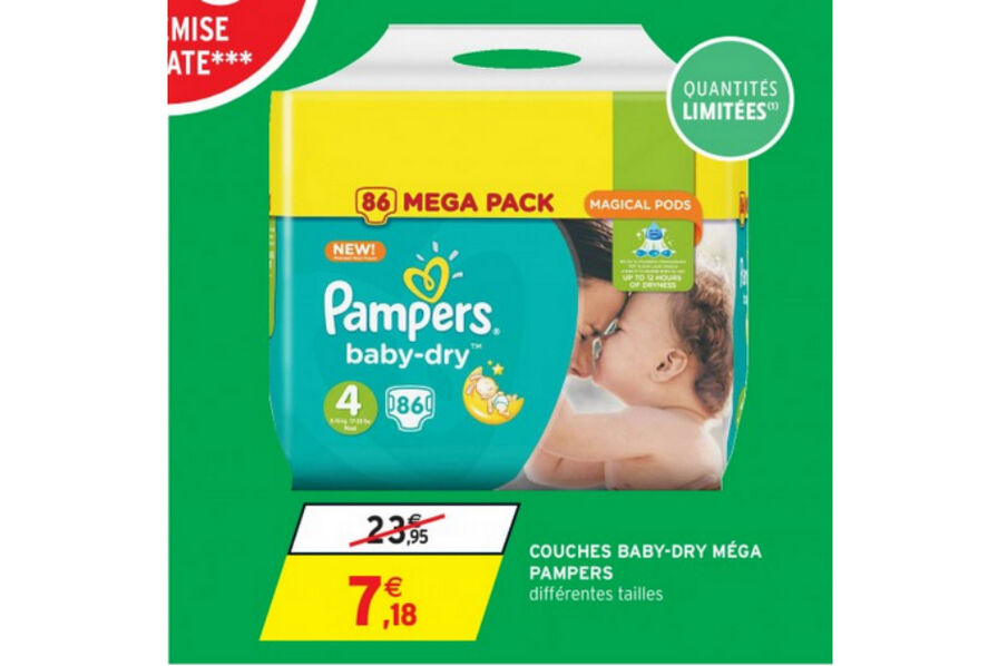 pampers new baby 1 duża paczka