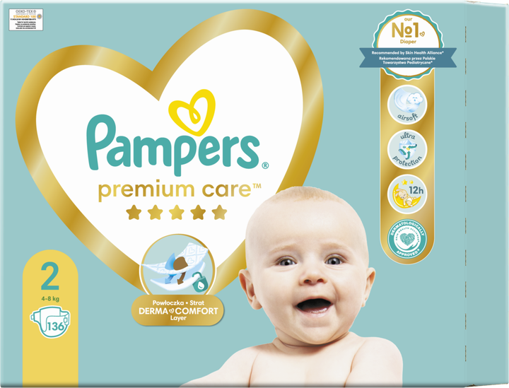 tesco zakupy pieluchy pampers premium care 1