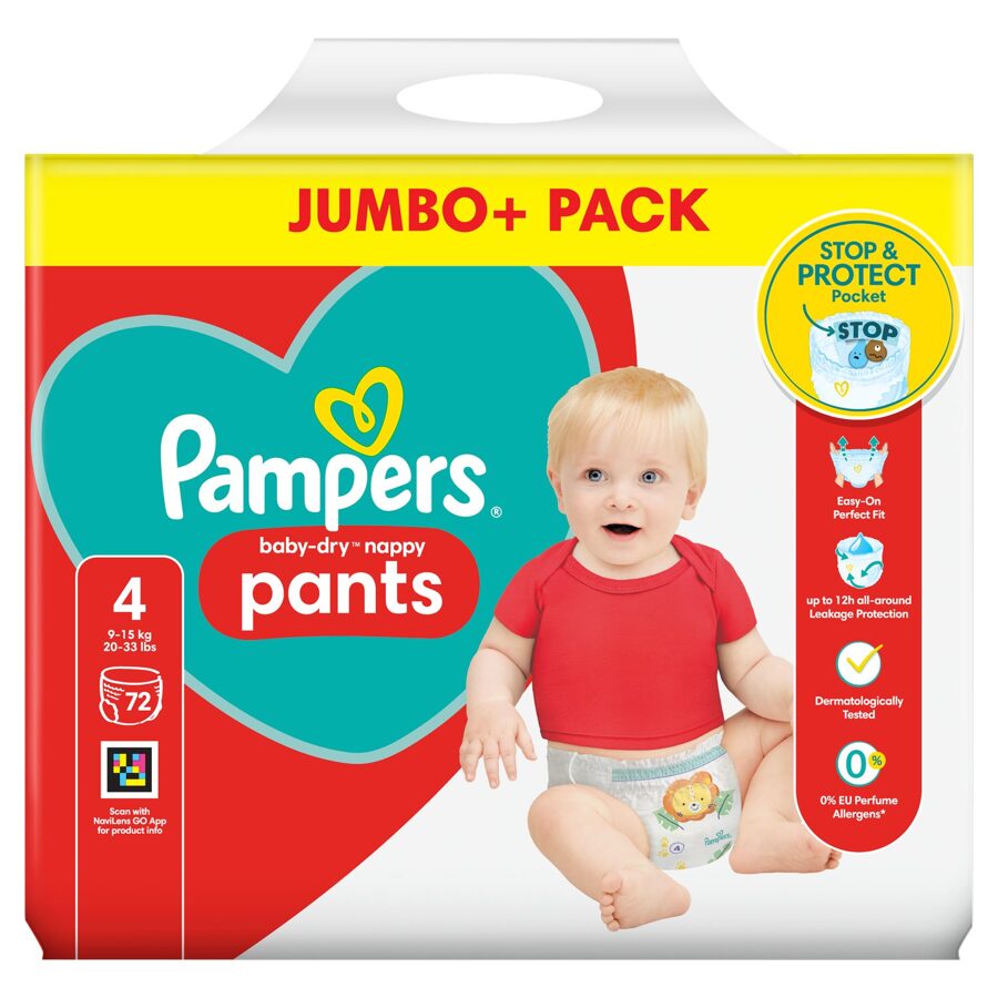 pieluchy pampers na lato