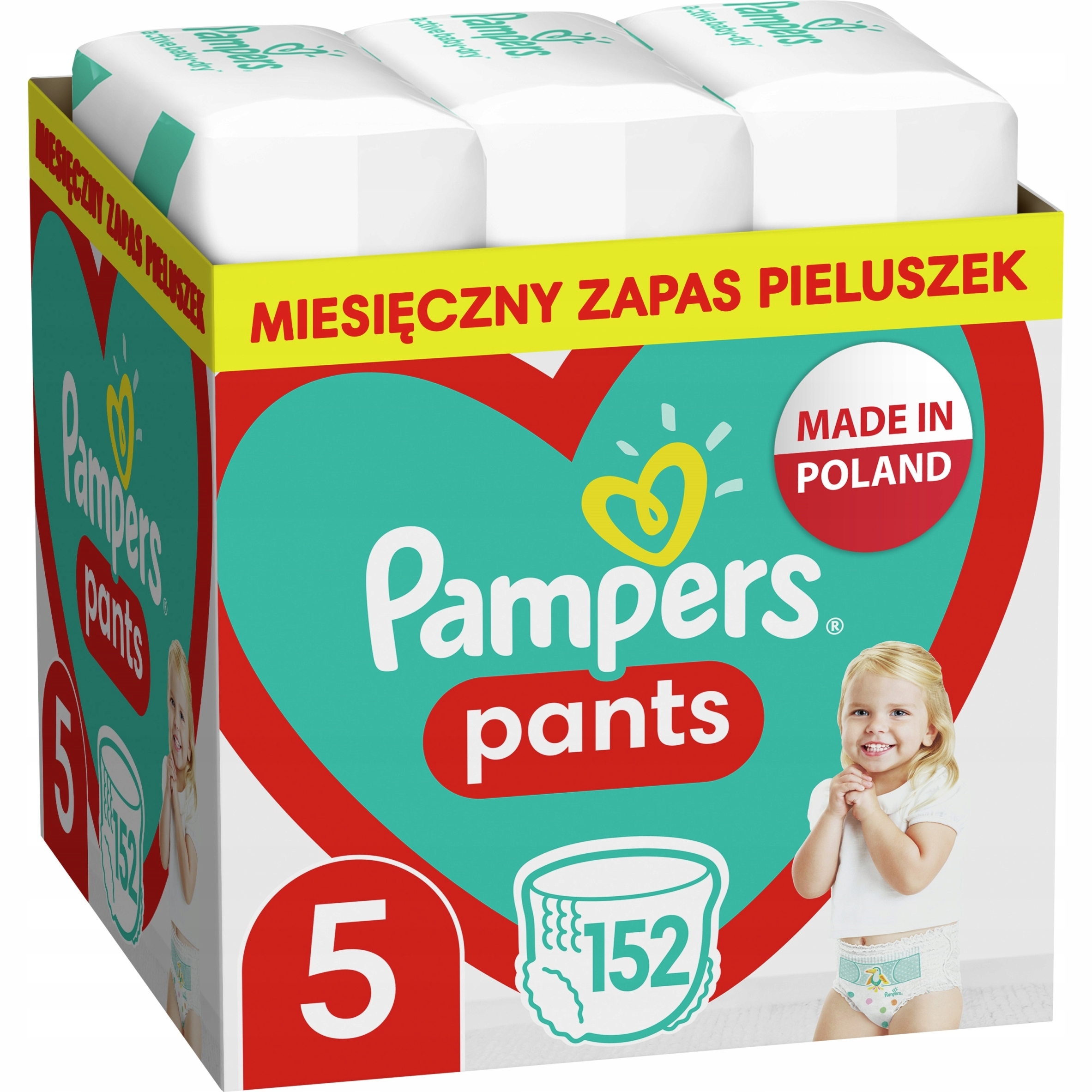 pieluchy pampers 5 giant giga box