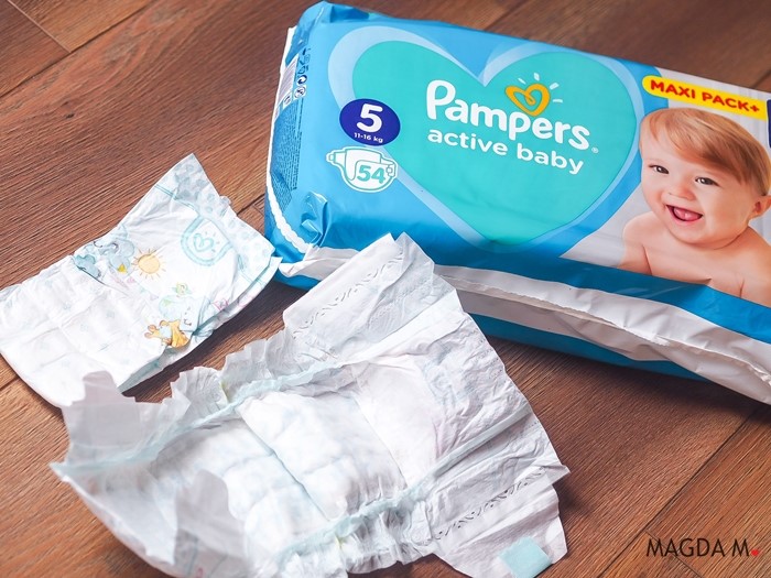 pampers bez ściągacza