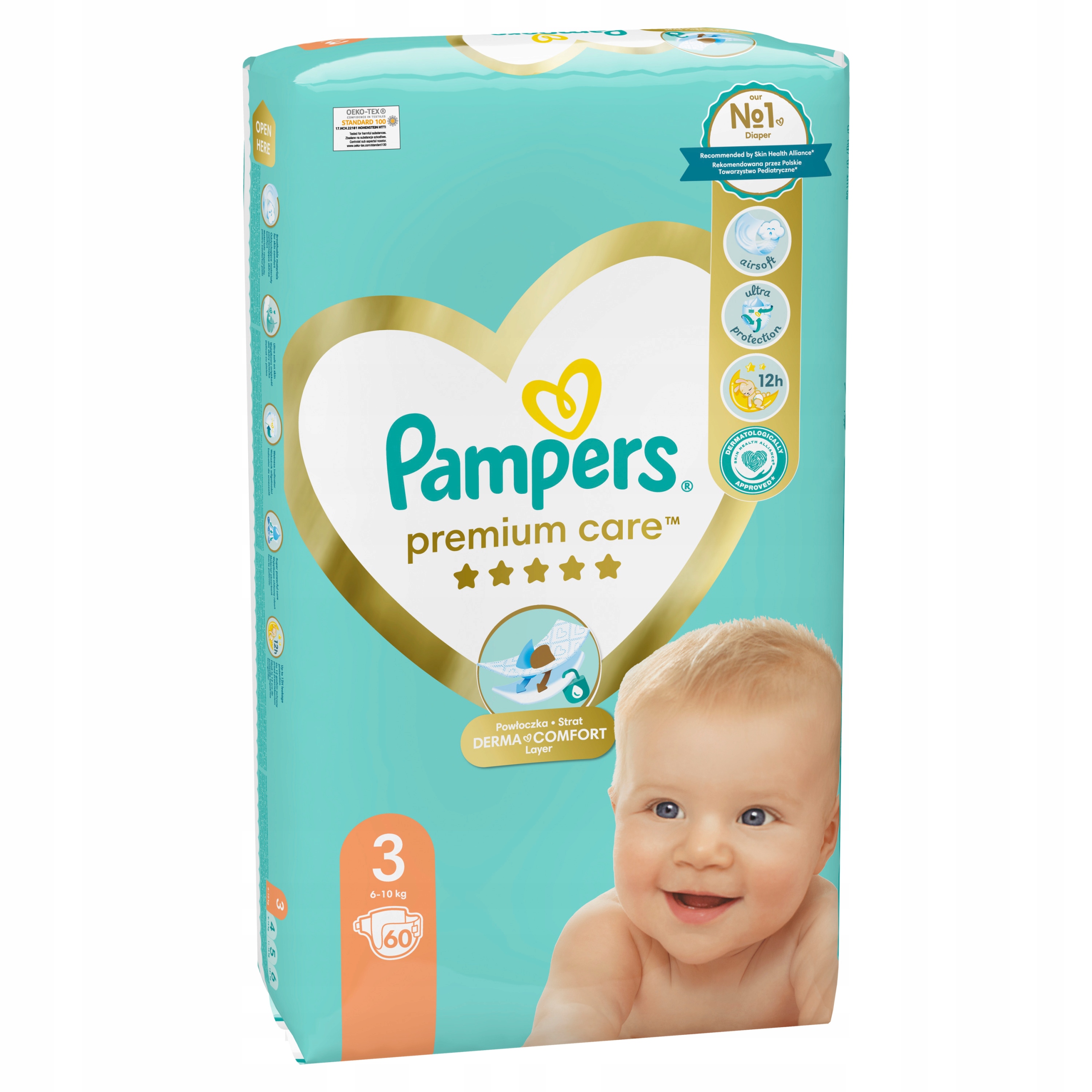 pampers pieluchomajtki midi 3