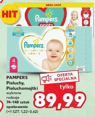 pampers podkłady