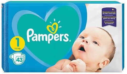 pampers złote 1