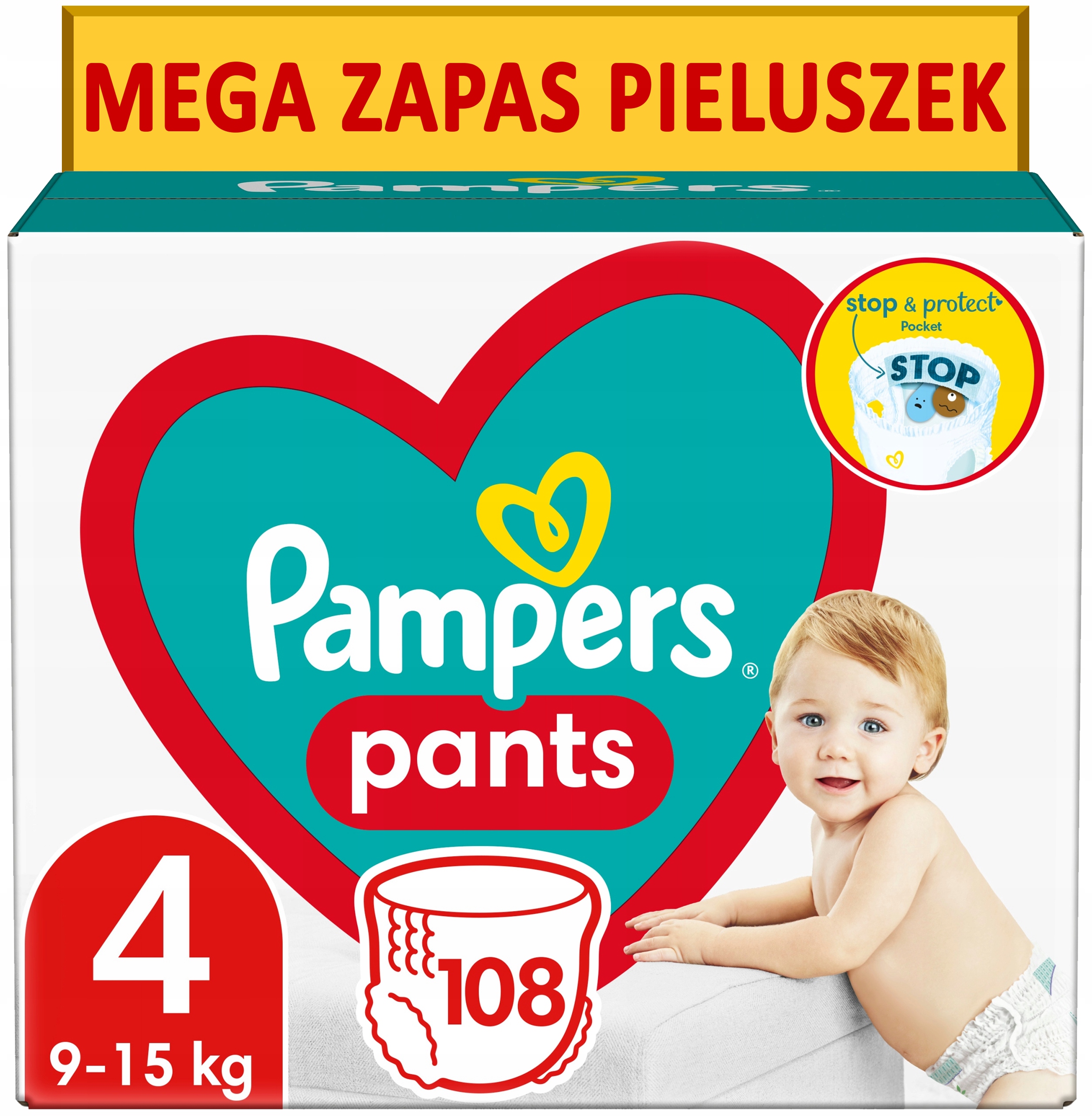 pieluchy pampers 2 76 szt