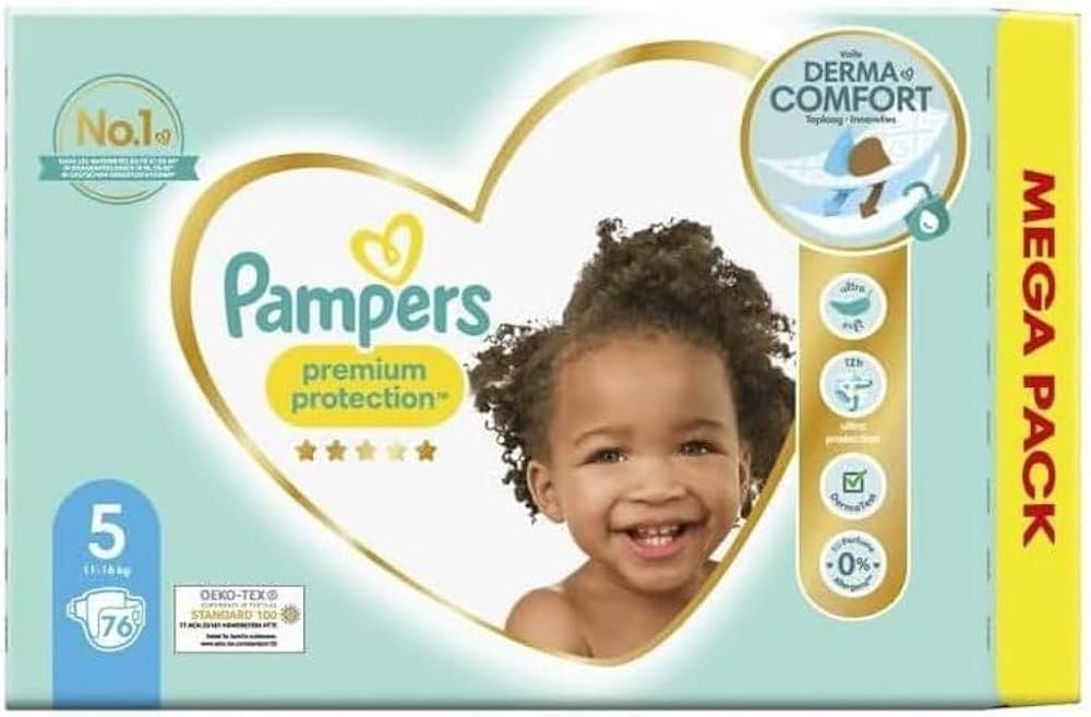 pieluchomajtki pampers 5 allegro