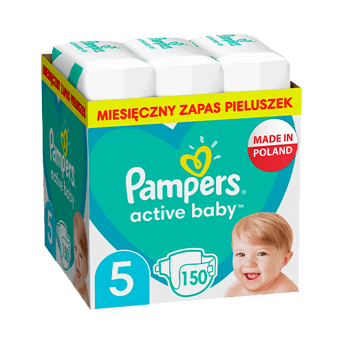 pampers activ baby 6-10 kg 58 szt