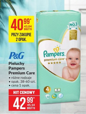 pieluchomajtki pampers premium care 6