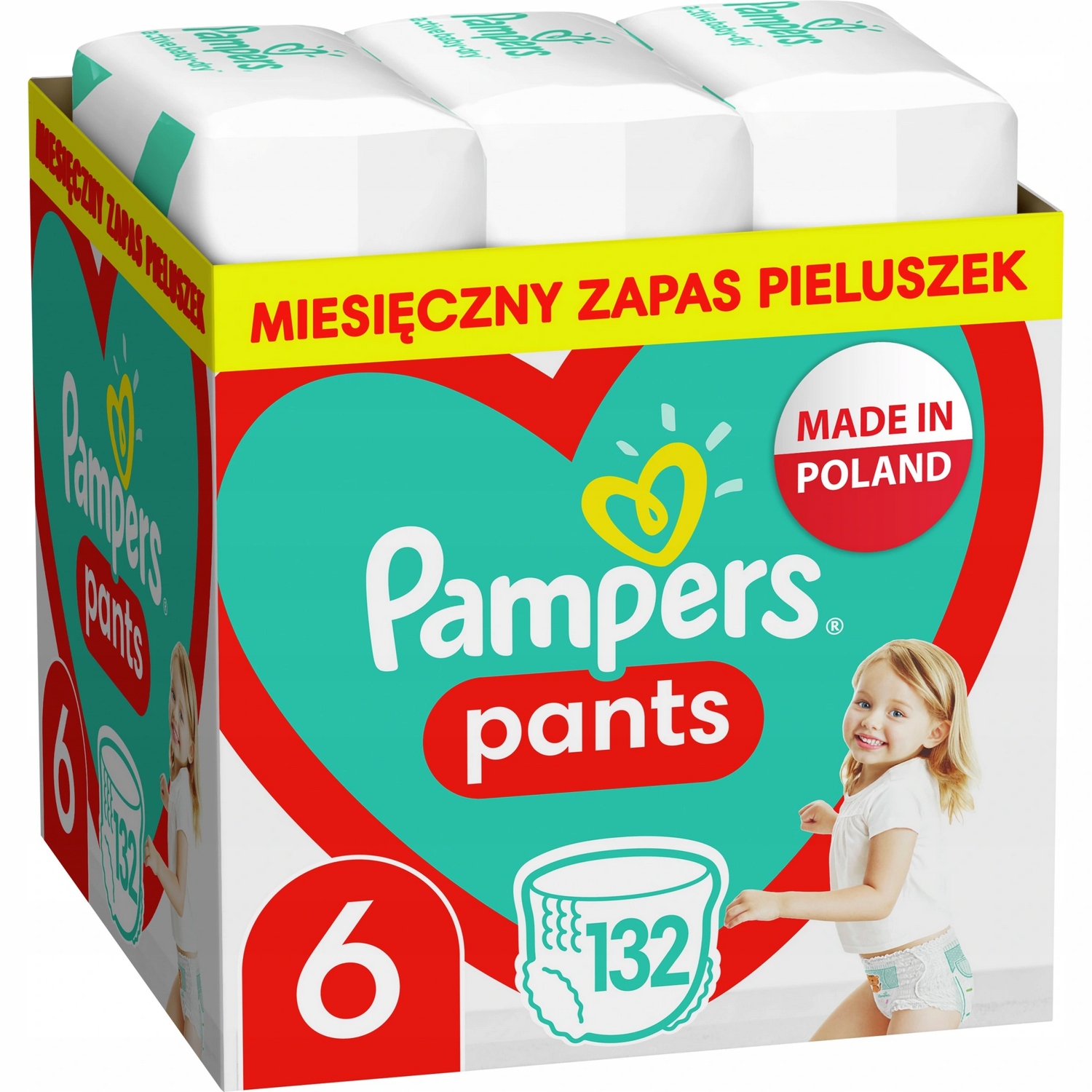 czy pieluchomajtki pampers dla dzieci roznia sie