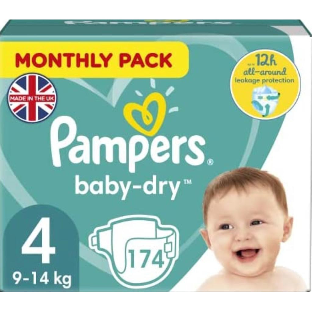 pampers 4 52szt