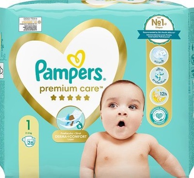 pampers new baby dry 2 cena