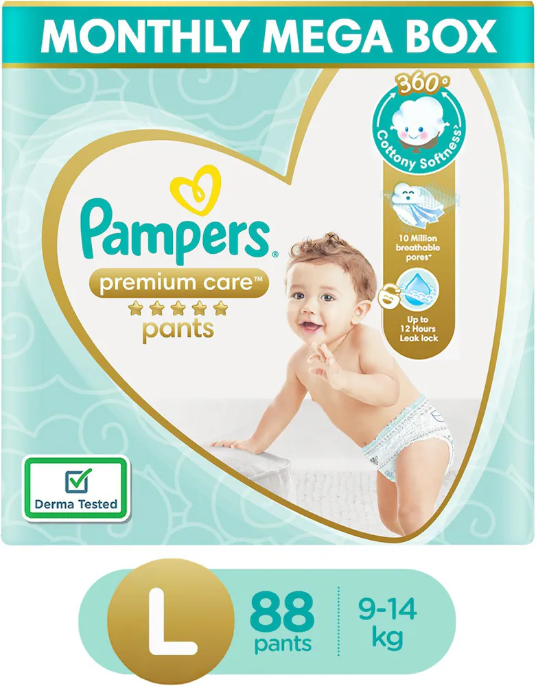 pampers premium newborn 1 88