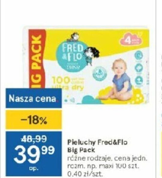 promocje na pieluchy pampers 1 jednorazowe