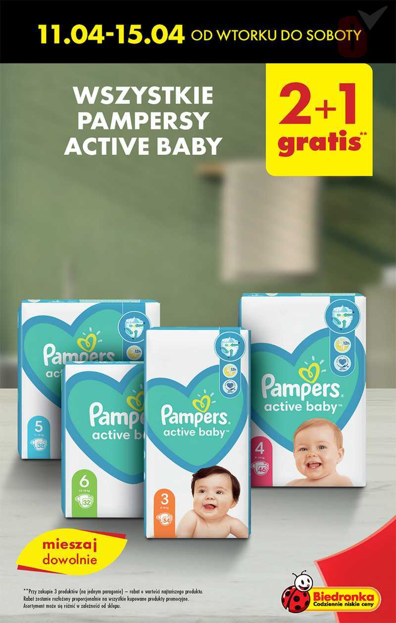 pampers sleep&play pieluchy 3 midi