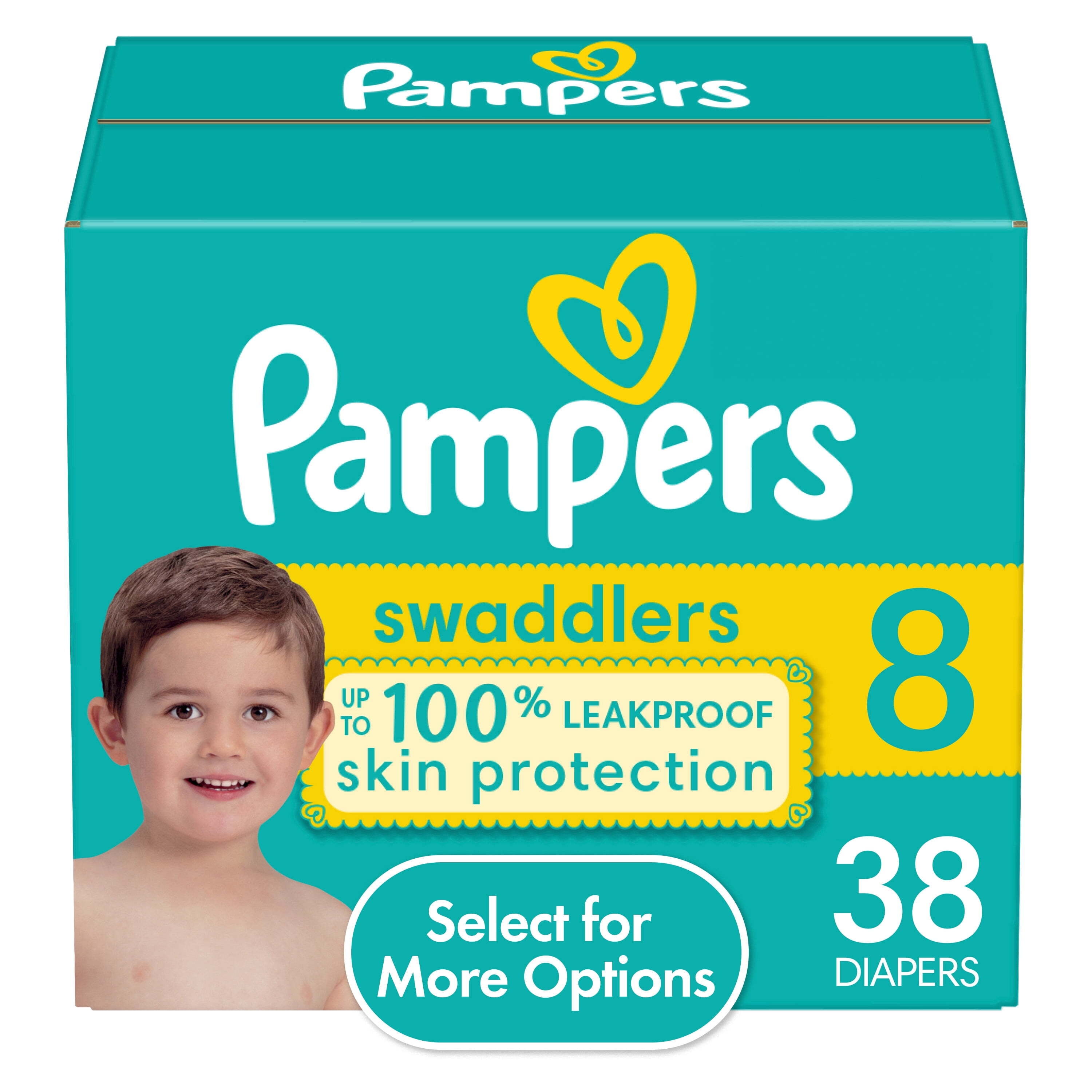 pampers w spodenkach