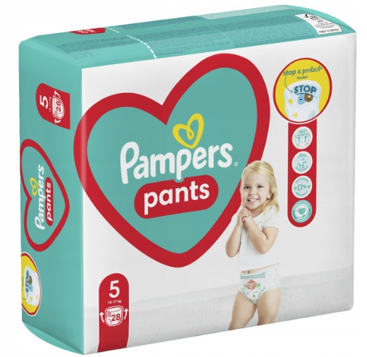 pampers data na opakowaniu