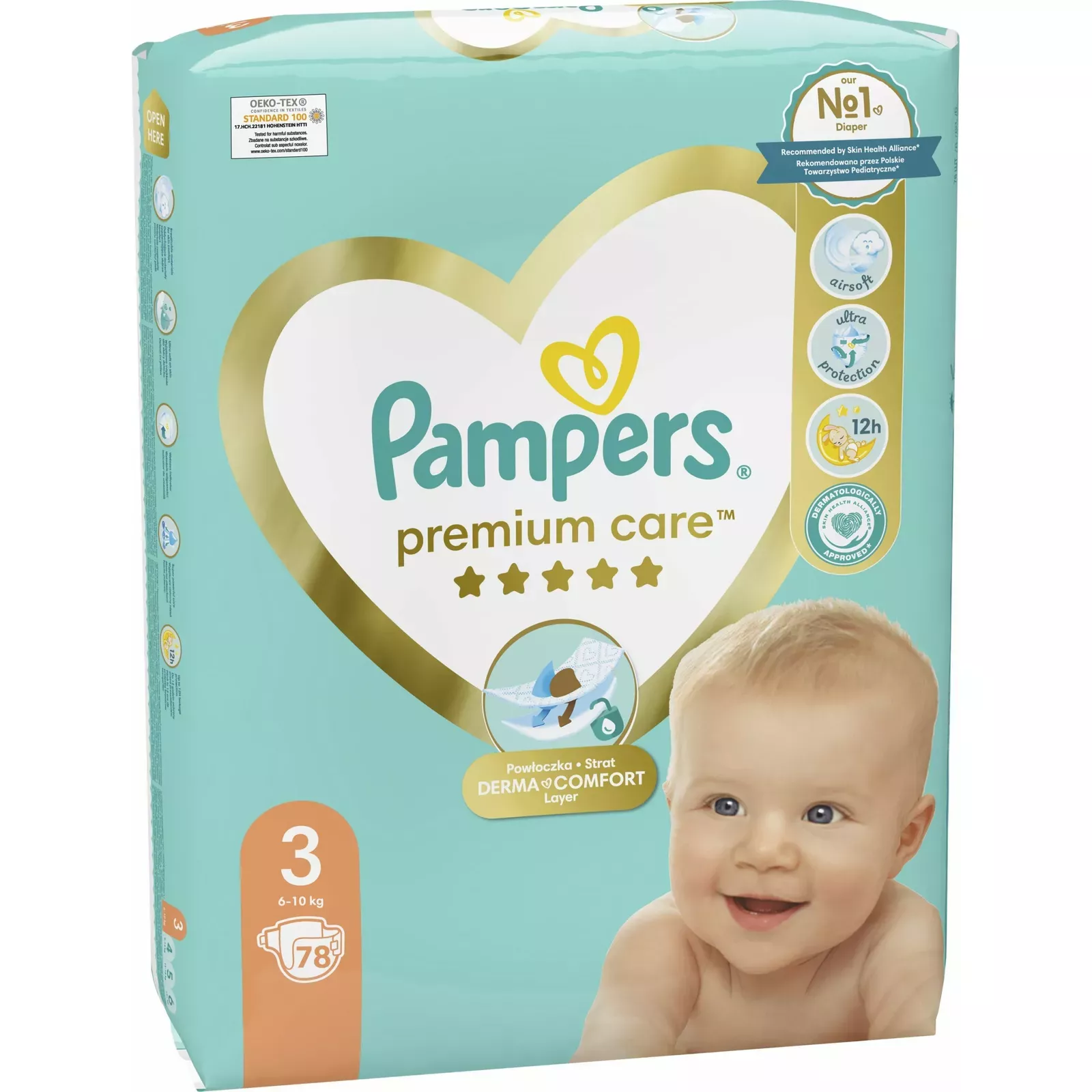 pieluchy pampers 2 144 sztuki