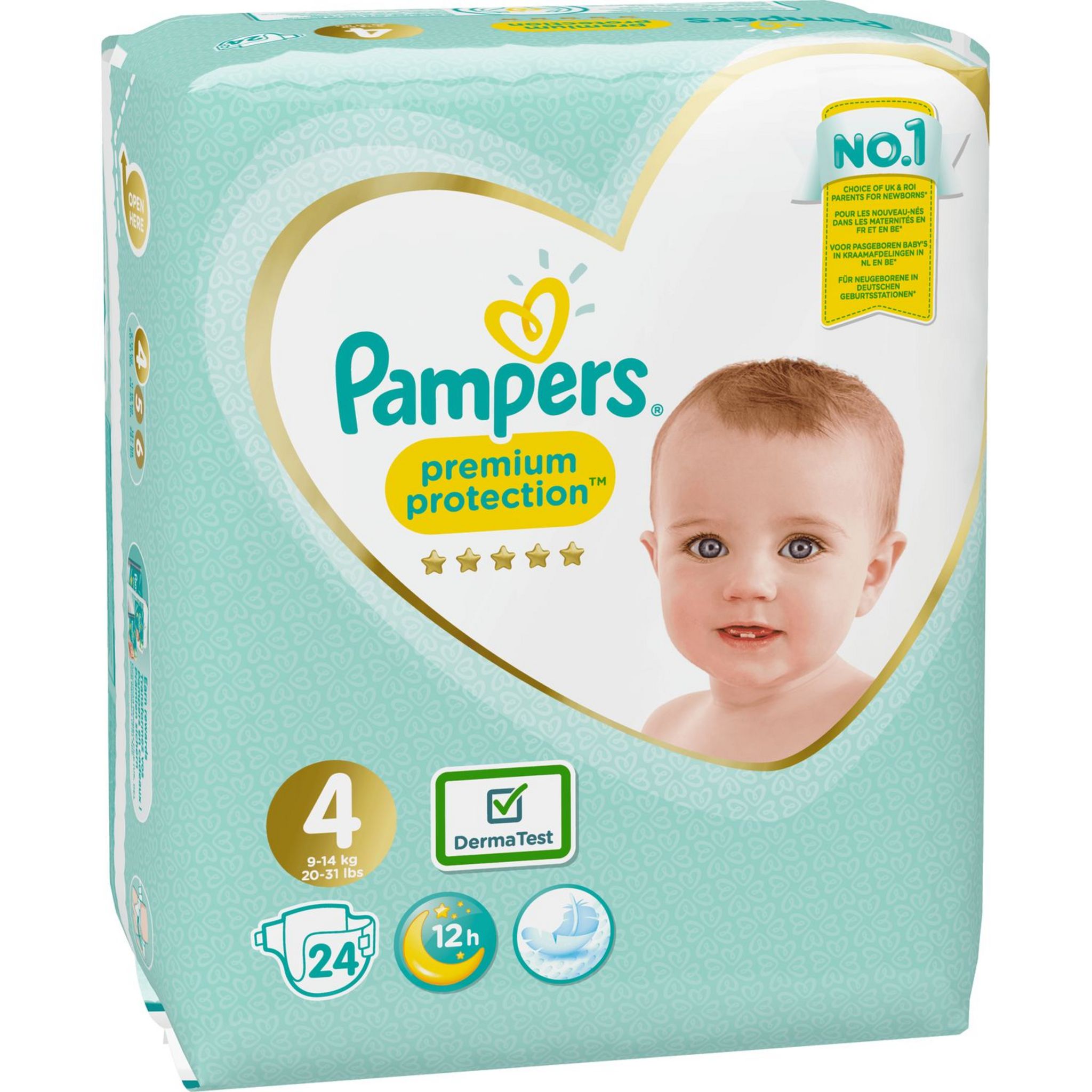 tanie pampersy pampers