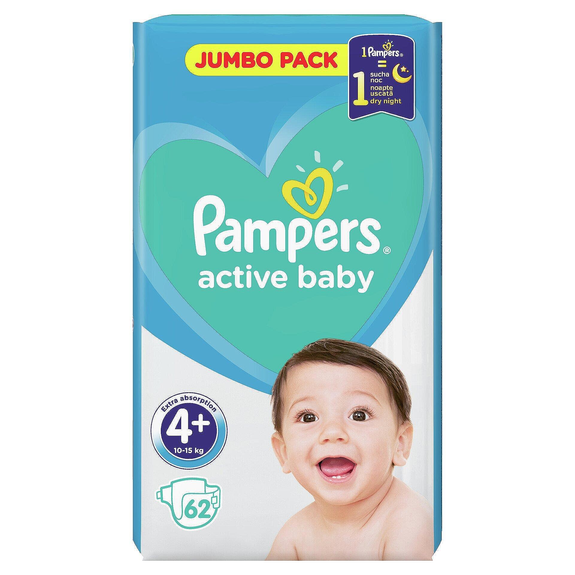 pampers active new baby 2 mini 3-6kg