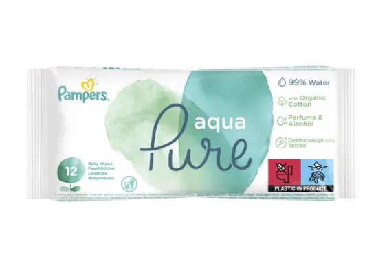 pampers sensitive chusteczki nawilżane 12 szt