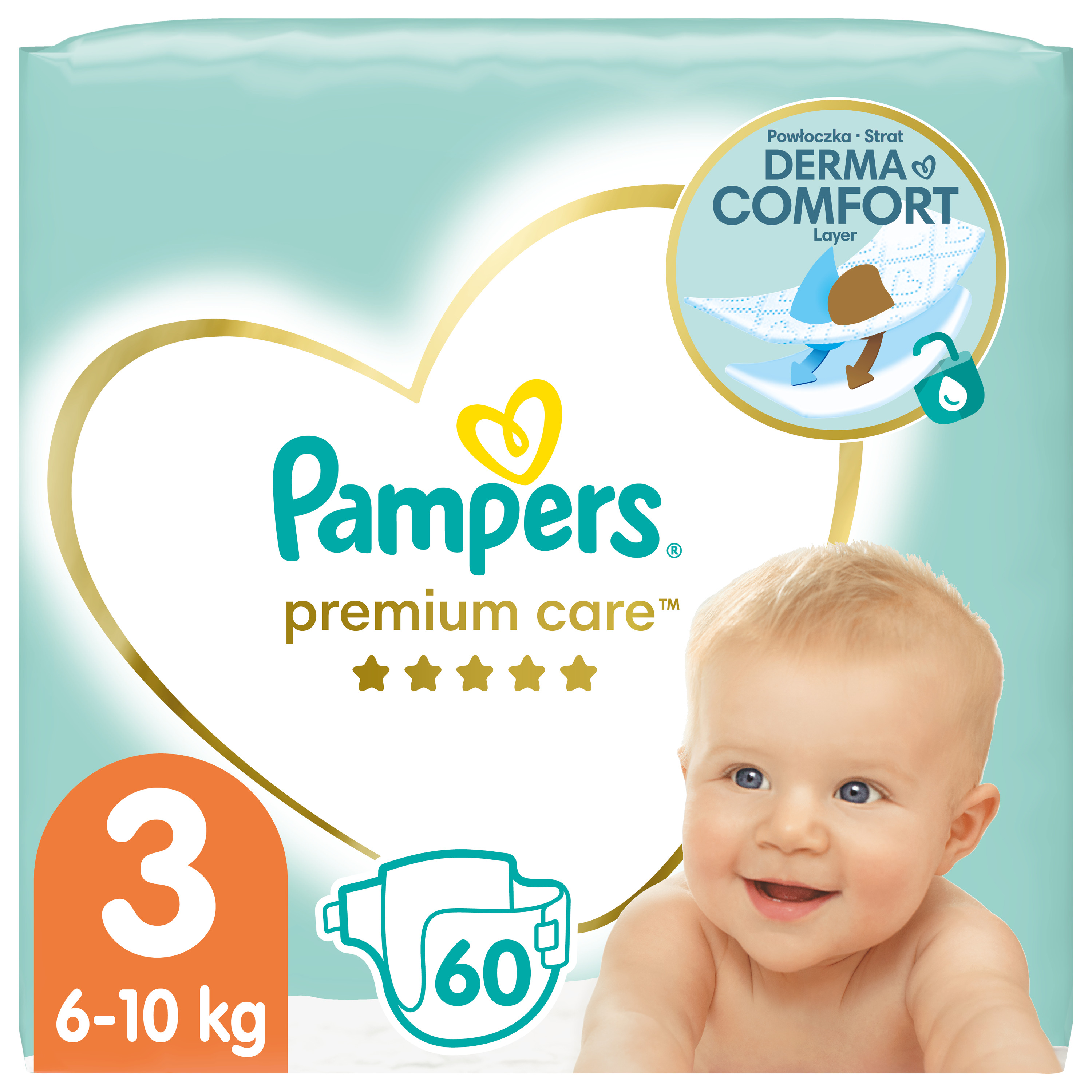 pieluchomajtki pampers care