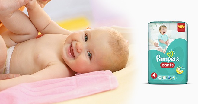 pampers actieve baby 4