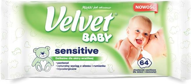 velvet baby chusteczki nawilżane pure 64 szt rossmann cena